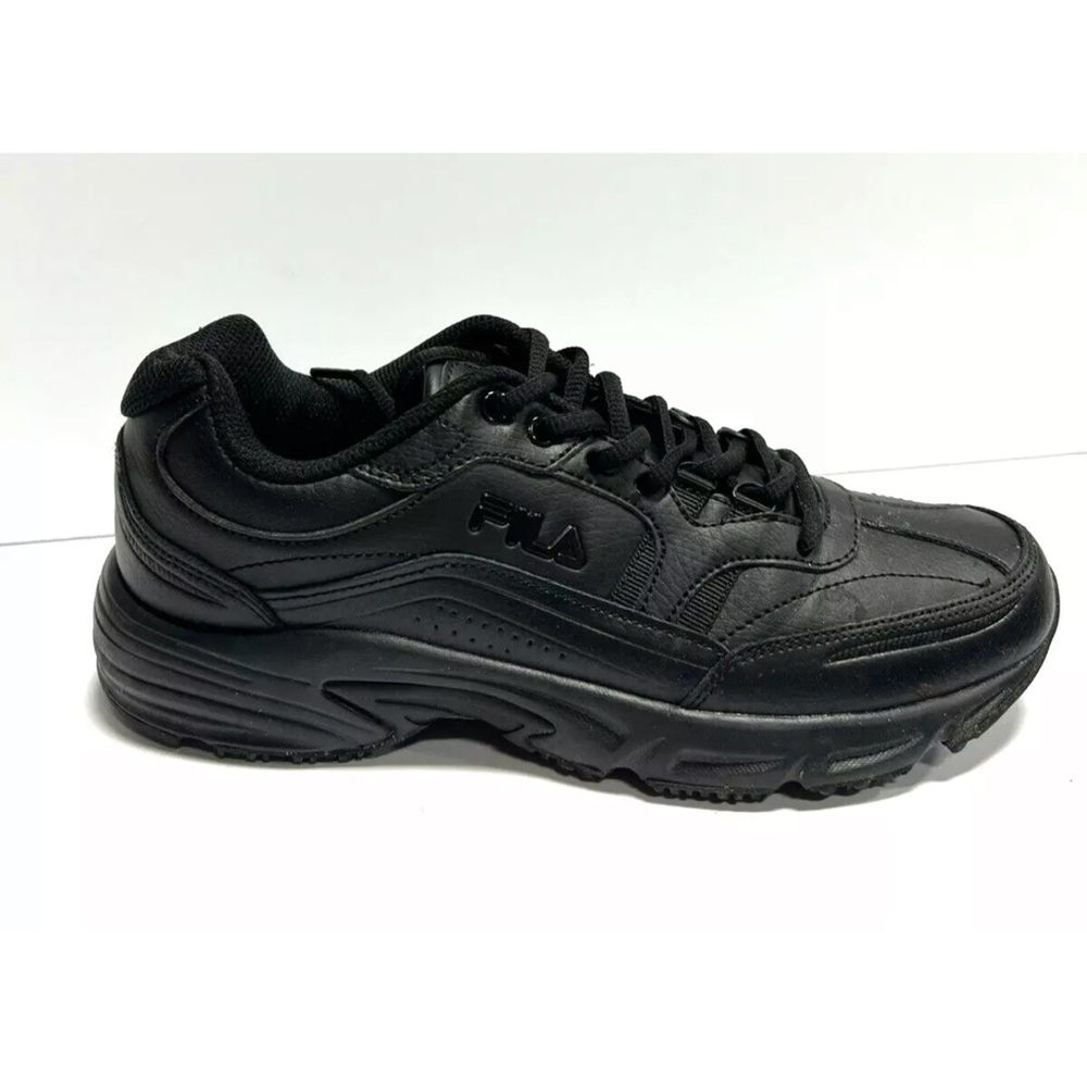 Fila Women’s Memory Workshift Sneakers Black, Size 10 M